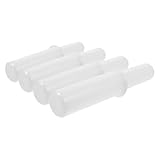 SEWACC 4 Stück Pack Fleischstampfer aus Kunststoff Weiß Multifunktionales Fleischwerkzeug für Wurstfüllung und Backen Leicht zu Reinigen