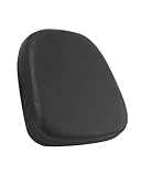 Motorrad Rückenlehne Für Die Meisten Motorräder Motorrad-Beifahrer-Sissy-Bar-Rückenlehnenkissen Einfach Zu Verwendendes Hinteres Soziuspolster Abnehmbares Rückenlehne Für Motorrad