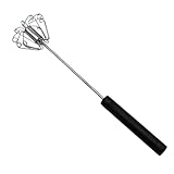 yybng Küchenschneebesen | Edelstahl Schneebesen Für Eier - Hand Schneebesen Milchschäumer Mixer Rührstab Für Kaffee Milch Backen Küche Rühren Mixen Schlagen