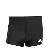 adidas Herren 3 Stripes Swim Boxers, Black/White, XL