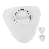 Generisch 3St Kajak Zubehör Lazy Spa-Luftventil kajak ersatzteile Stecker Bungee Seil Abfluss Paddelboot Zubehör Ruderboot Zubehör Schockschnur mit Haken Seilschnalle PVC Edelstahl 304 Weiß