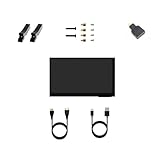 XINGLIDA Tragbarer 7 Zoll Berührbarer Bildschirmmonitor 1024x600 Einfache Installation HDTV Adapter Für 3B+ 4B Development Board Accessoires Berührbarer Bildschirm