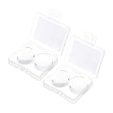 DRESSOOS 4 Stück Nagelstempel Builder-Gel Maniküre-Werkzeuge Nageldesign-Stempelset machen nail art set manicure set Nagelknipser siegelstempel Ersatz-Nagelstampfer Nageldichtung Kieselgel