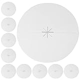 COHEALI Tropfenfänger Für Kerzen Tropfenfänger Für Kerzen 60pcs Kerzen Tropf Beschützer Kerzenschutz für Kerzenlichtdienst Bobeches Für Leuchter Tropfschutz Papier