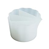 Silikonharz-Mischbecher, Verteilung, UV-Farbmischung, Flüssigkeitsmessung, Schmuckherstellung, Silikon-Verteilerbecher, Harz