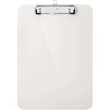 Klemmbrett a4 12,5 'x 9', Elfenbeinfarbe, Klemmbrett for Kinder und Erwachsene, Kunststoff-Klemmbrett, Klemmbrett, Lehrer-Klemmbrett, Kinder-Klemmbrett