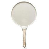 Antihaft-Crepe-Pfanne, Dosa-Pfanne, antihaftbeschichtet, mit kühlbleibendem Griff, Edelstahl, antihaftbeschichtet, flach für Herdboden Crepe-Pfanne,