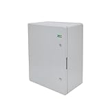 RSE Wasserdichter Verteilerkasten für den Außenbereich | IP65 | ABS Kunststoff Gehäuse außen | Schaltkasten | Stromkasten | Steckdosenkasten Garten 200x300x130mm