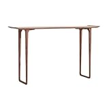 WANGHAI-666 Konsolentisch Neuer Konsolentisch aus Massivholz im chinesischen Stil, Opfertisch an der Wand, Tisch aus schwarzem Nussbaum, schmal hinter dem Couchtisch Eingangstisch(Klein)