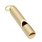 Jyxuyy Laute Metallpfeife | Survival-Schlüsselanhängerpfeife | Rettungsschwimmer Sicherheitspfeife | Campingpfeife Schlüsselanhänger | Survival-Werkzeug | Mehrzweck-Sicherheitspfeife für Camping,