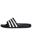 adidas Unisex Adilette Aqua Slides, Core Black / Cloud White / Core Black, 46 EU