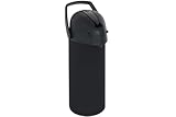 Edelstahl Pump-Thermokanne 1,9 Liter schwarz Ø 13 x H 36,5 cm Kaffeekanne