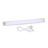 Uonlytech 1 Satz Sensorschranklicht Usb-ladelampe Licht Wahrnehmen Schrankbeleuchtung Licht Langes Lichtband Streifen Wandlampe Wandleuchte Haushaltslicht Nachtlampe Nachtlicht Silver Stk