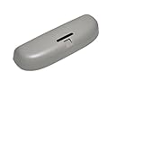 ZAPYVET 3Colors Auto-Sonnenbrillen-Sonnenglas-Halter-Brillenetui, for Mercedes-Benz, R-Klasse-Aufbewahrungsbox-Organizer-Zubehör Brillenetui, Sonnenbrillenetui(Grey)