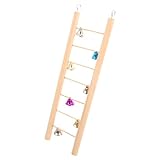 Yardwe Hängeleiter Spielzeug Für Vogel Und Sittich Sittichleiter Aus Holz -kletterleiter Für Papagei Und Hamster -trittleiter Für e Und Nymphene