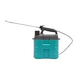 CLEADONG Drucksprüher 8 Liter, Gartenspritze Sprühgerät mit Batterie, Rückenspritze mit verstellbarem Schultergurt, DruckSprühgerät für den Pflanzenschutz