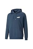 PUMA Hoodie Herren, Kapuzenpullover, Statement Deluxe Edition Hoody, Regular Fit, Dark Knight, Größe M
