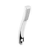 Cornat Handbrause 'Amato' - 84 x 41 mm Kopf-Größe - verchromt - 1 Strahlart - Anti-Kalk & Wasserspareinsatz / Brausekopf für Dusche & Badewanne / ECO-Duschbrause / TECB3402