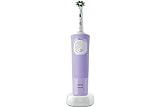 Oral-B Vitality Pro Elektrische Zahnbürste/Electric Toothbrush, 3 Putzmodi für Zahnpflege, Geschenk Mann/Frau, Designed by Braun, lila