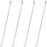 TMTGTS Jalousienstab 24 inches 4 Stück Schleuderstab Gardinenstab schiebestab bedienstab Blindstab Fenster Rollo neigungsstange vertikaler Zauberstab zum Öffnen und Schließen Dachfenster Jalousien