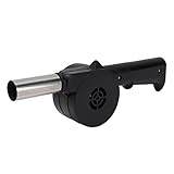 Loboo Idea Handkurbelgebläse, tragbar, Mehrzweck-Grillventilator, Campingkamin, Lagerfeuer