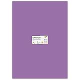 Tonpapier, Einzelbogen, 130 g/qm, 50x70 cm (Flieder)