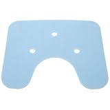 COLLBATH Duschhocker Sitzkissen Rutschfestes Badestuhlpolster mit Wasserabfluss Kompakt für Senioren Schwangere und Behinderte