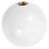 Mikinona Weißer Joystick Kopf Game Stick Ball Ersatz für Arcade Controller Zubehör Gamer Kompatibel mit Verschiedenen Spielkonsolen Präzise Steuerung Langlebig und Einfach zu Montieren