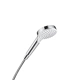 hansgrohe Crometta Duschkopf, Weiß/Chrom
