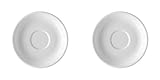 Thomas 2 x Kaffee-/Tee-Untertasse 14 cm - Trend Weiß 11400-800001-14741 -