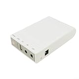 10400mAh Mini Unterbrechungsfreie Stromversorgung für DC12V 9V 5V Geräte, Dual Device Support mit intelligentem Schaltungsschutz