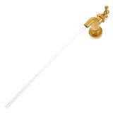 Supvox Wasserhahn Brunnen mit Fließendem Auslauf Selbstgemacht Tischbrunnen Satz für Garten und Büro Magisches Wasserfluss Ornament für Feng Shui Dekoration und Wohlstand