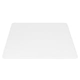 LIFEZEAL Bodenschutzmatte, Bodenunterlage Bürostuhl Unterlage, Fussbodenschutz Transparent, Schreibtischunterlage Stuhlunterlage für Hartböden (Transparent, 180 x 160 cm)