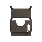 Buhdjfnke Wandmontierte Metallfixe Polierer Halter Angle Aufbewahrungshalterung Hängende Regal Stabil