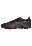 adidas Unisex Kinder Predator Club Turf Football Boots Kids, core Black/Grey Four/Lucid red, 34 EU