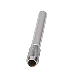 HAPINARY Bleistiftverlängerung Bleistiftverlängerer für Künstler Stiftverlängerungshalter pencil extender schreiblernbleistift verstellbarer Stifthalter Silver