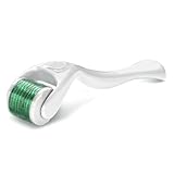 Derma-Roller Microneedling Roller, Micronadeln Derma-Roller 0,5 mm mit 540 Nadeln, Narbenroller für Gesicht und Körper, Große Poren, Effektiv Gegen Falten, Haarverlust, Narben, Anti-Aging