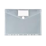 Eine 4-Dokumententasche Mit 11 Lochkanten Aktenordner Dokumentenordner Transparente Papieraufbewahrung