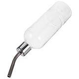 iplusmile Haustier Wasserflasche 334.5 g Kunststoff Kaninchen Waterer Edelstahl Wasserflaschen Meerschweinchen Wasserflasche Kleintier Wasserflasche Karaffen Edelstahl Wasserflaschen Wasserkocher