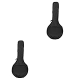 Toyvian 2 Stück Mandolinentasche Mandolinenrucksack Tragetasche FüR Mandoline Verstellbarer Rucksack Mit ReißVerschluss Robuster Musikinstrumentenkoffer FüR Sicheren Transport