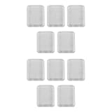 KOHYUM 10Er Speicherkarte Karten Case Box Schutz Huelle Etui Fuer SD SDHC XD MMC Card Transparent