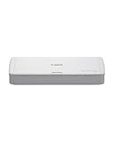 Canon Scanner imageFORMULA R10 Mobiler Duplex Scanner | Dokumentenscanner | USB Kabel | Bis zu 12 Seiten pro Min | 20 Blatt Einzug | CaptureOnTouch Lite Software I OCR | durchsuchbare PDF