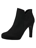 Tamaris Damen Stiefel Vegan schwarz 41