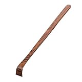 WEKADRIN Holz Rückenkratzer Lang mit Griff Anti juckreiz Massagegerät Ergonomisch für Erwachsene und Senioren Selbstständige Rückenpflege Geschenk für Familie und Bekannte