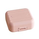 Tragbares Pillenetui – Minii-Tablet-Organizer Mit 7 Fächern | Kompakter Täglicher Pillenbehälter | Pillenetui Für Reisen, 7 Tage, Tragbar, Täglicher Tablettenbehälter, Medikamentenspender Mit 7 Separa