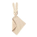 Vaguelly 1Stk beruhigendes Handtuch -Trösterhandtuch Cartoon-Babyhandtuch beruhigendes Sicherheitsdecke beruhigende Spielsachen -Beruhigungstuch Reine Baumwolle Beige