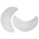 VALICLUD 2 Stück LED Mond Nachtlichter Warmes Nachtlicht aus Langlebigem Kunststoff Dekorative Nachttischlampen für Kinderzimmer und Schlafzimmer Sanfte Beleuchtung gegen Dunkelheitsangst