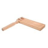 HEMOTON Holz Resonanzbrett Rassel Ratschenspielzeug Holz Krachmacher Jubel Krachmacher Klangmaschine Krachmacher Grogger Krachmacher Für Sportveranstaltungen Traditionelle