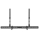 KINGLD TV-Klammern Universelle Halterungen unter dem Fernseher, TV-Halterung passt mit oder ohne Lochmontage Für Plasma Flach & Curved Fernseher