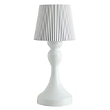 Wiederaufladbare Kabellose Tischlampen, Ästhetische Tischlampe - Retro Gestreifte Bürolampen Mit 3 Farbbeleuchtungsmodi, Kontinuierliche Abstufung - Nachtlicht, Lebensmittellampe